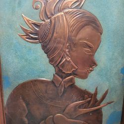 Set Of Copper Embossed Artwork