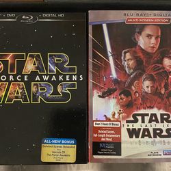 3 Star Wars Movies On Blue Ray 
