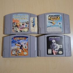 All 4 N64 Star Wars Games