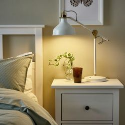 IKEA RANARP White Work Table Lamp with Lightbulb