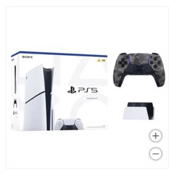 Sony Playstation 5 Slim Disc Console Bundle