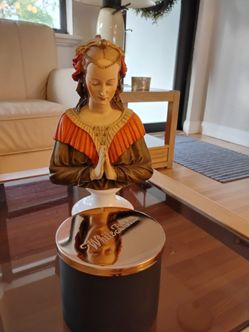 Vintage figurine adorno antiguo