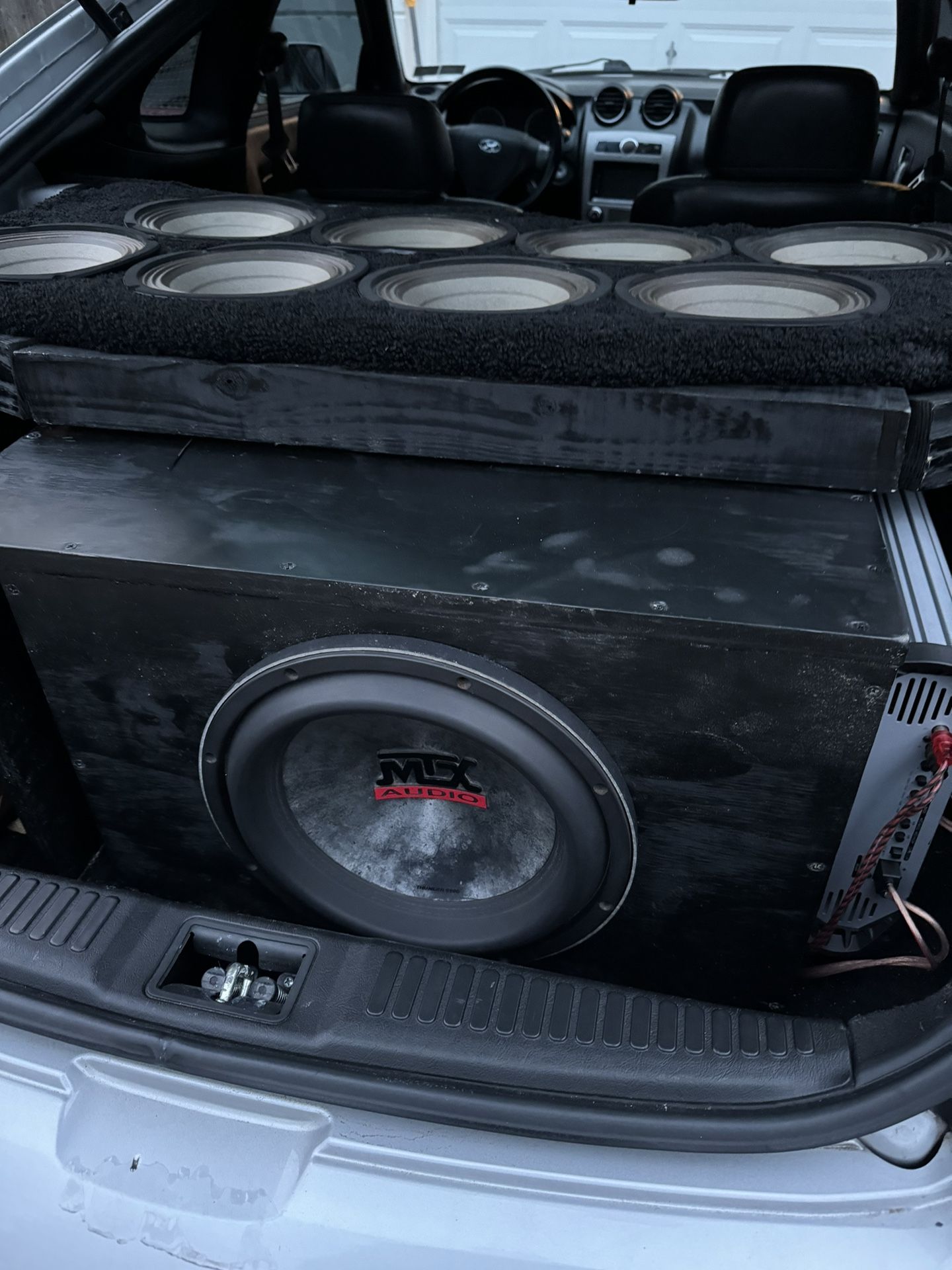 12” Mtx 9500 In a Custom Made Vented Box.