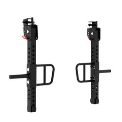 Mikolo Adjustable Jammer Arms for 3" x 3" Power Cage Rack Attachments, Belt Squats, Curls, Rows,Home Gym Accessories