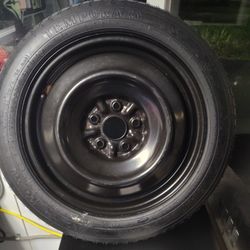 New Tire And Rim Donut I Believe