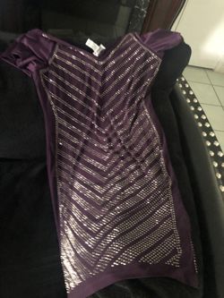 Dark purple dress xl
