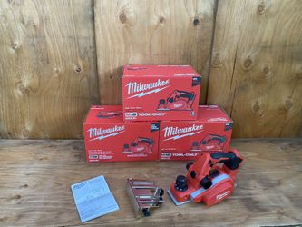 Milwaukee M18 Planer 3-1/4” Model 2623-20 (Tool Only)
