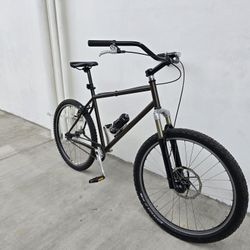 Mountain Bike Commuter,  26" Wheels, Single Speed