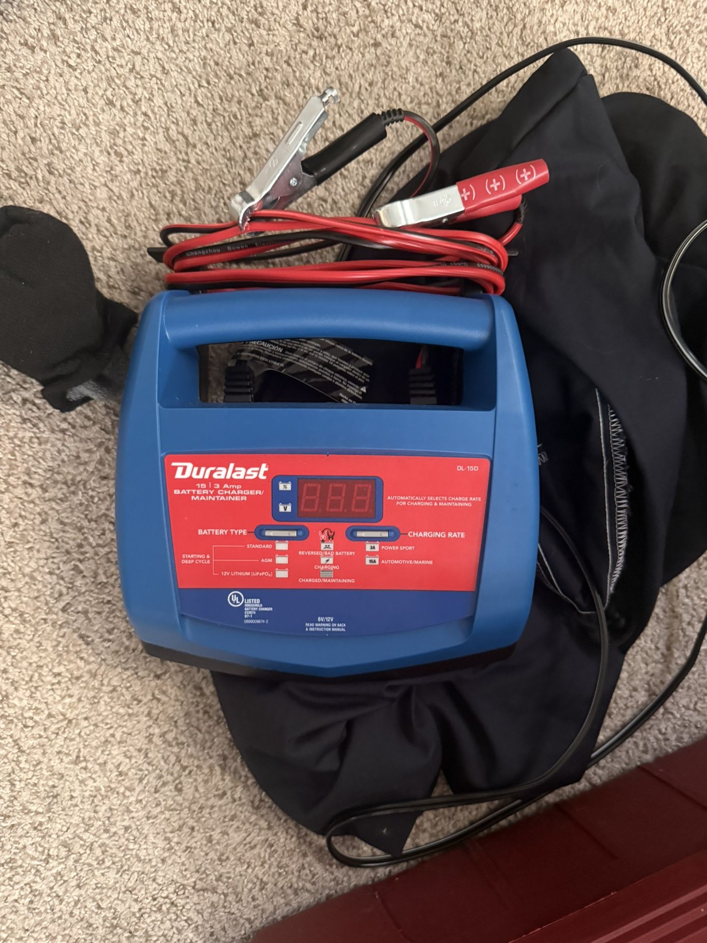 Duralast Car,boat,etc Battery Charger 