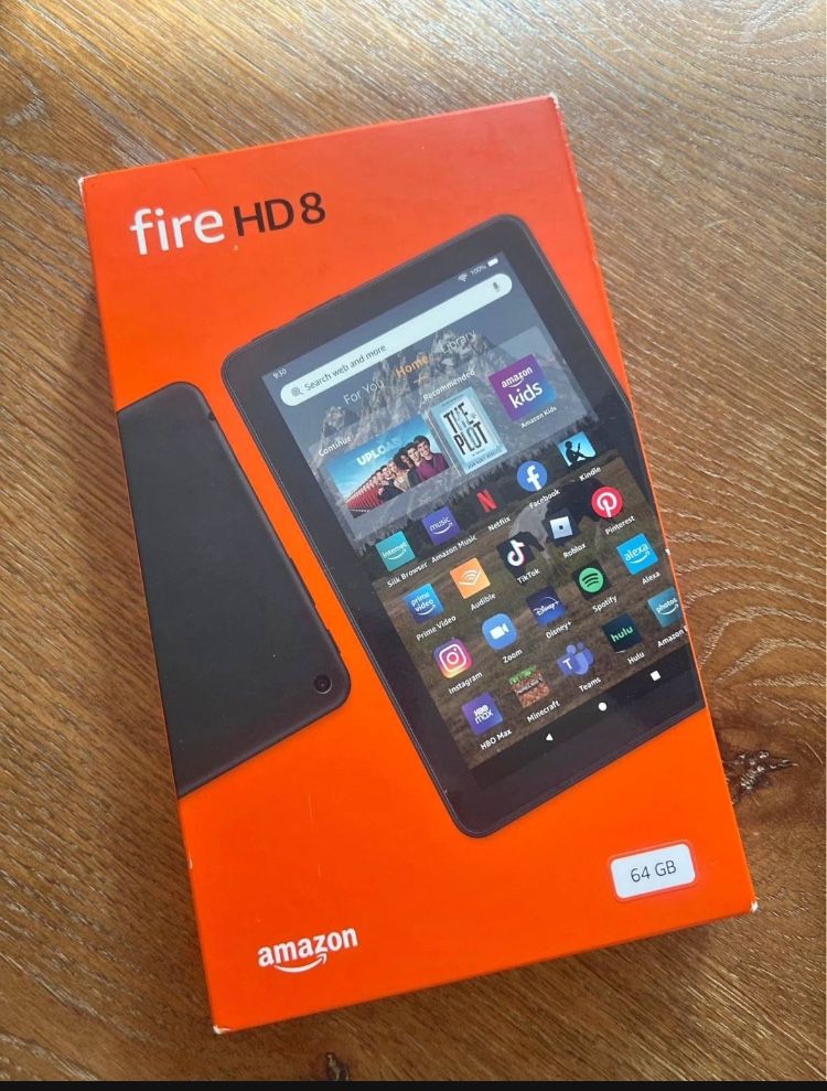 Unopened brand new Fire HD8 Amazon 