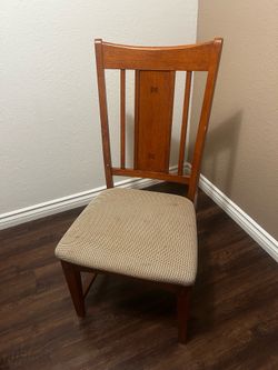 Wood dinning chairs