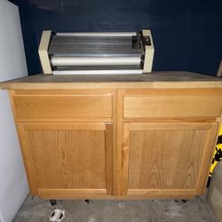Custom Rolling Island/Work Bench