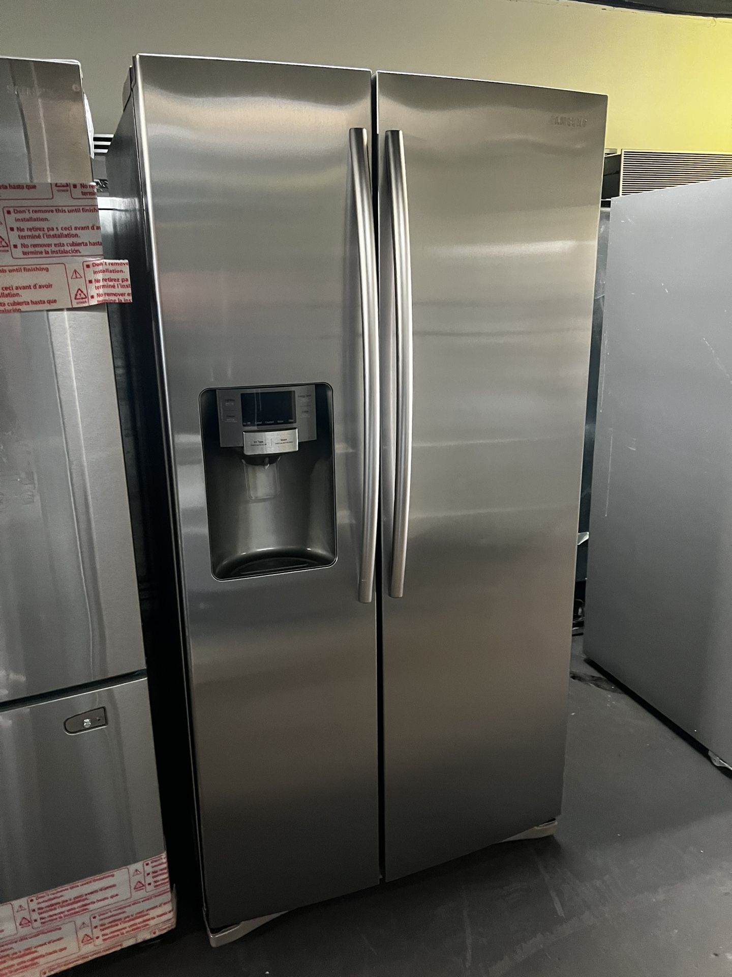 Samsung Stainless Steel Side By Side Refrigerator