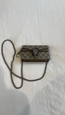 Authentic Gucci Dionysus Super Mini GG Supreme Chain Bag