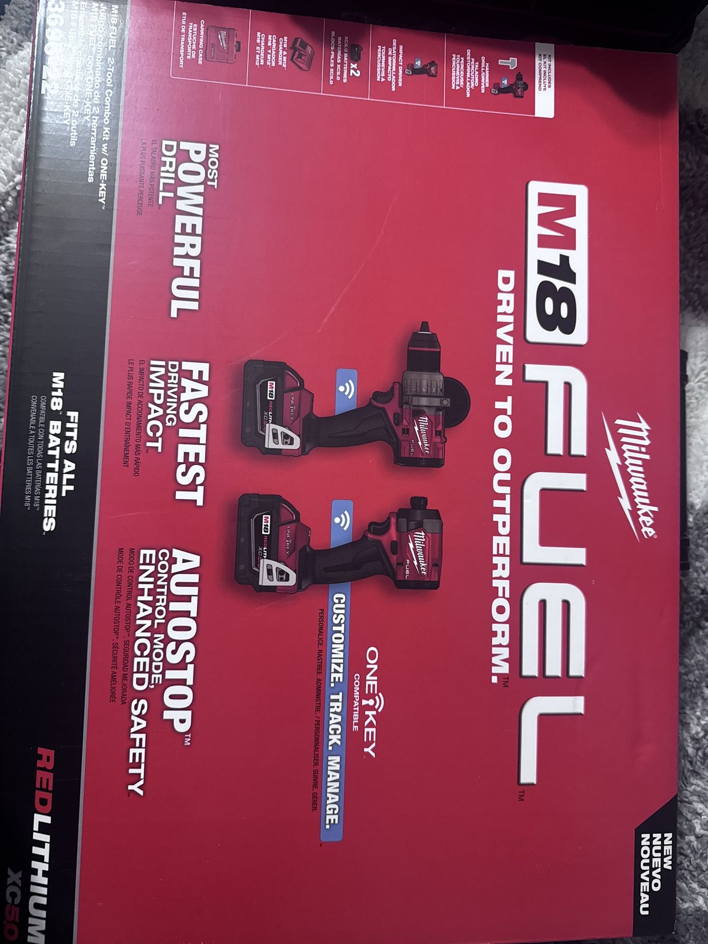 Milwaukee M18 Fuel One Key