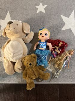 Toddler Barbie And Stuffy 