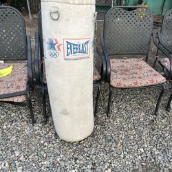 Everlast official boxing 1984 Olympic Games punching bag.