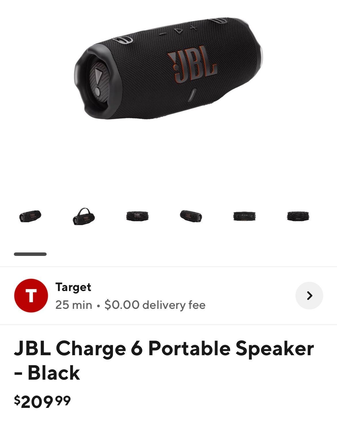 JBL CHARGE 6 Speaker