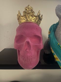Pink skull