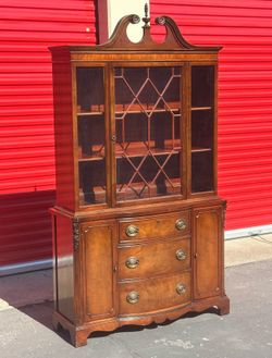 Mahogany China Cabinet