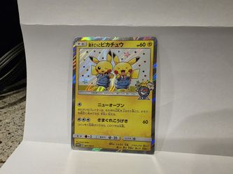 Pokémon Pretend Comedian Pikachu 407/SM-P Osaka PROMO 2019 (HP)