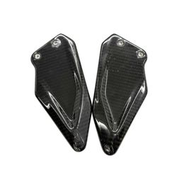 BMW S1000RR K67 CARBON FIBER HEEL GUARDS  2019-2024 M1000RR FOOT PEG GUARDS 