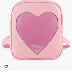 Pink Heart Pin Bag!
