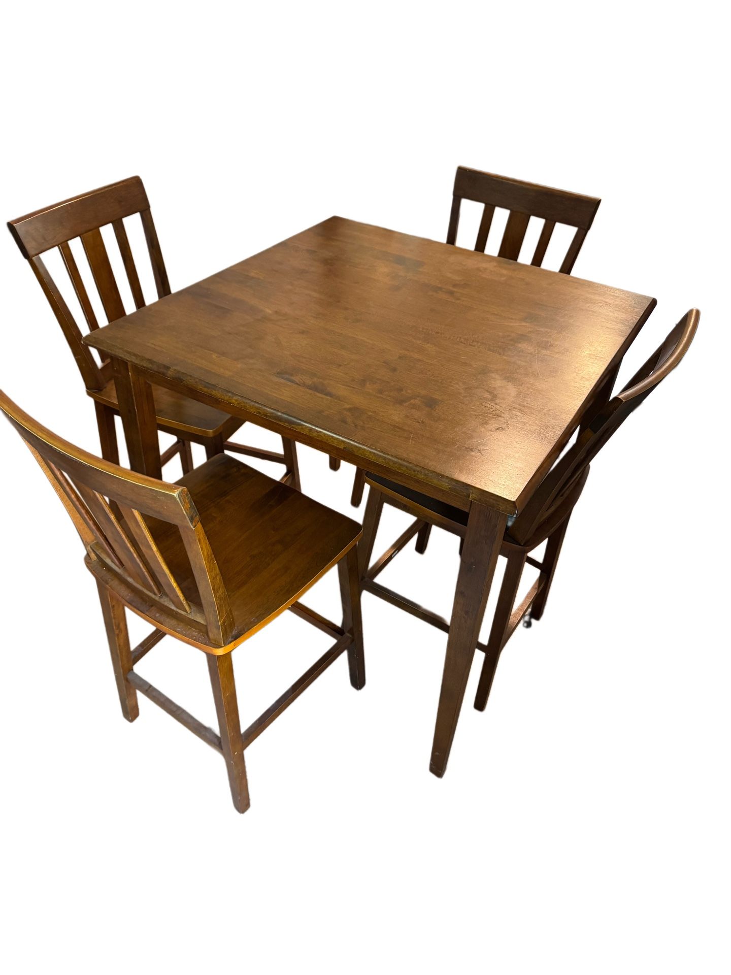 High Top Table With 4 Chairs