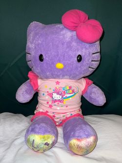 Build A Bear Purple Hello Kitty