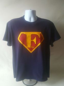 Superfisherman men's short sleeve t-shirt size L