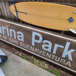 Original Marina Park Sign