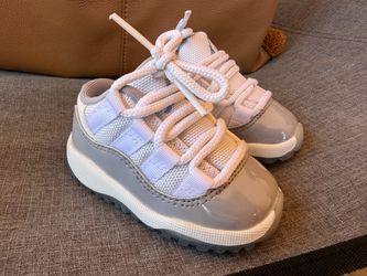 Jordan 11 Retro Low Cement Grey (TD) 4c infant