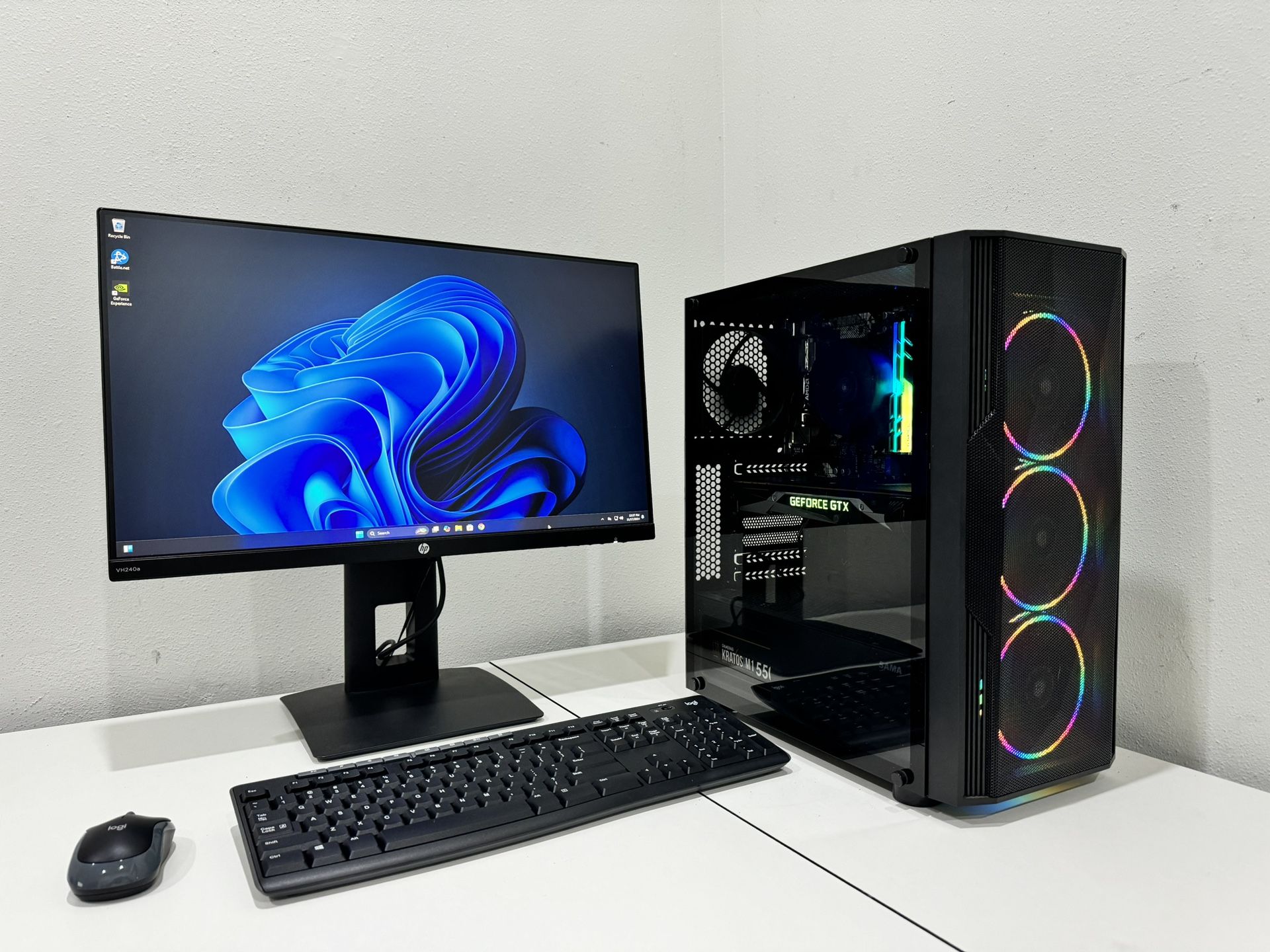 Gaming PC AMD Ryzen Complete System with Accessorries
