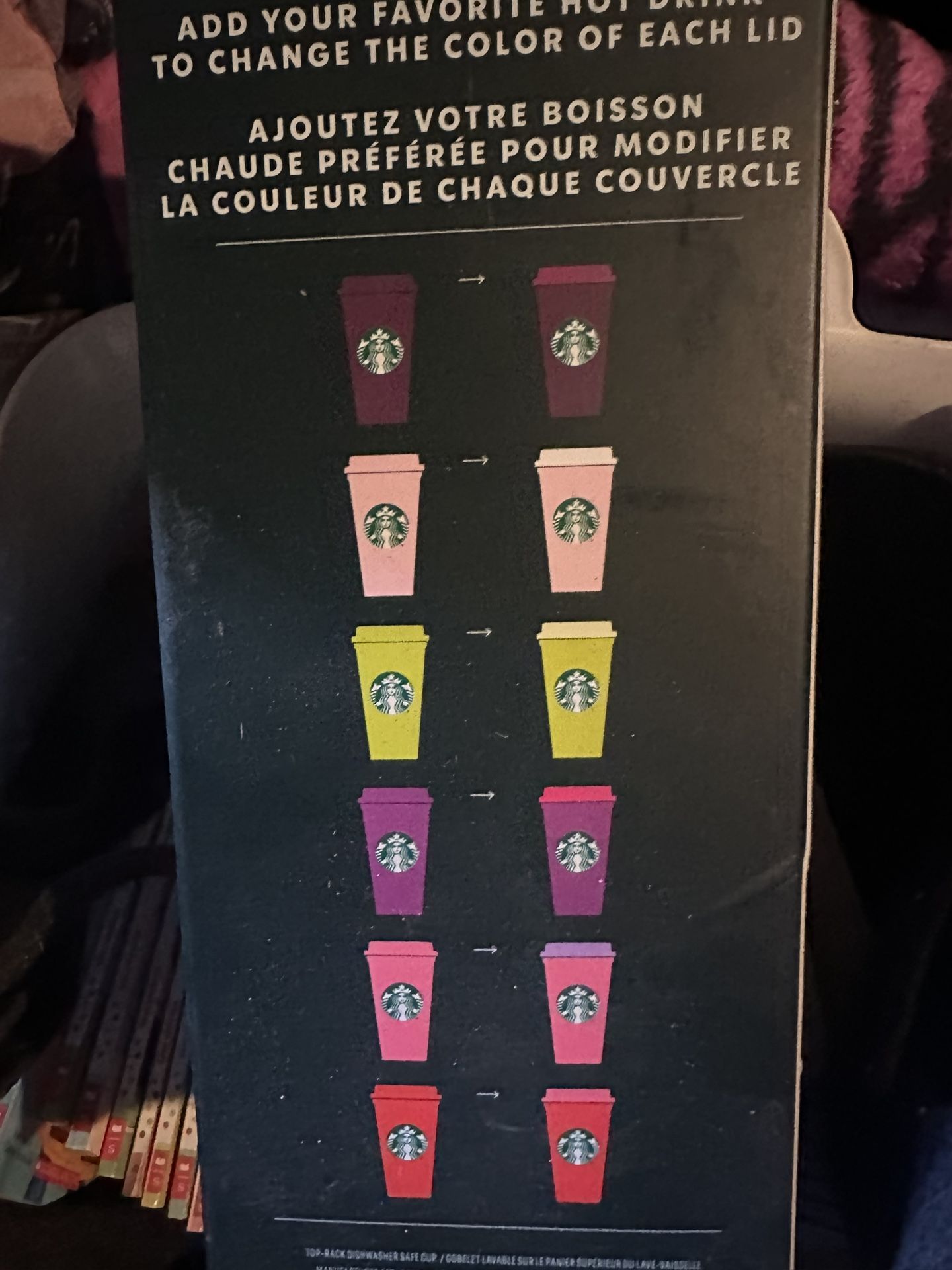 Starbucks Hot reusable cups