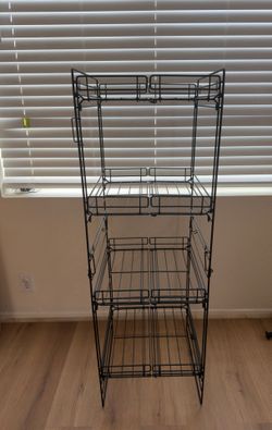 4-tier FOLDING shelf new