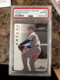 Shohei Ohtani PSA10, 2023 Leaf Special Release PSA 10
