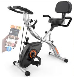 YOSUDA PRO-Folding Exercise Bike - 5 IN 1 Foldable Stationary Bike