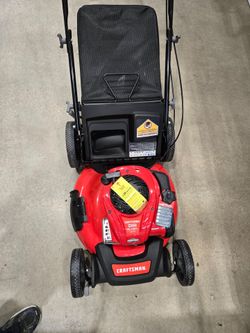 The CRAFTSMAN M300B is a 21-inch gas self-propelled lawn mower featuring a 140cc Briggs & Stratton engine, rear-wheel drive, and 3-in-1 capability for