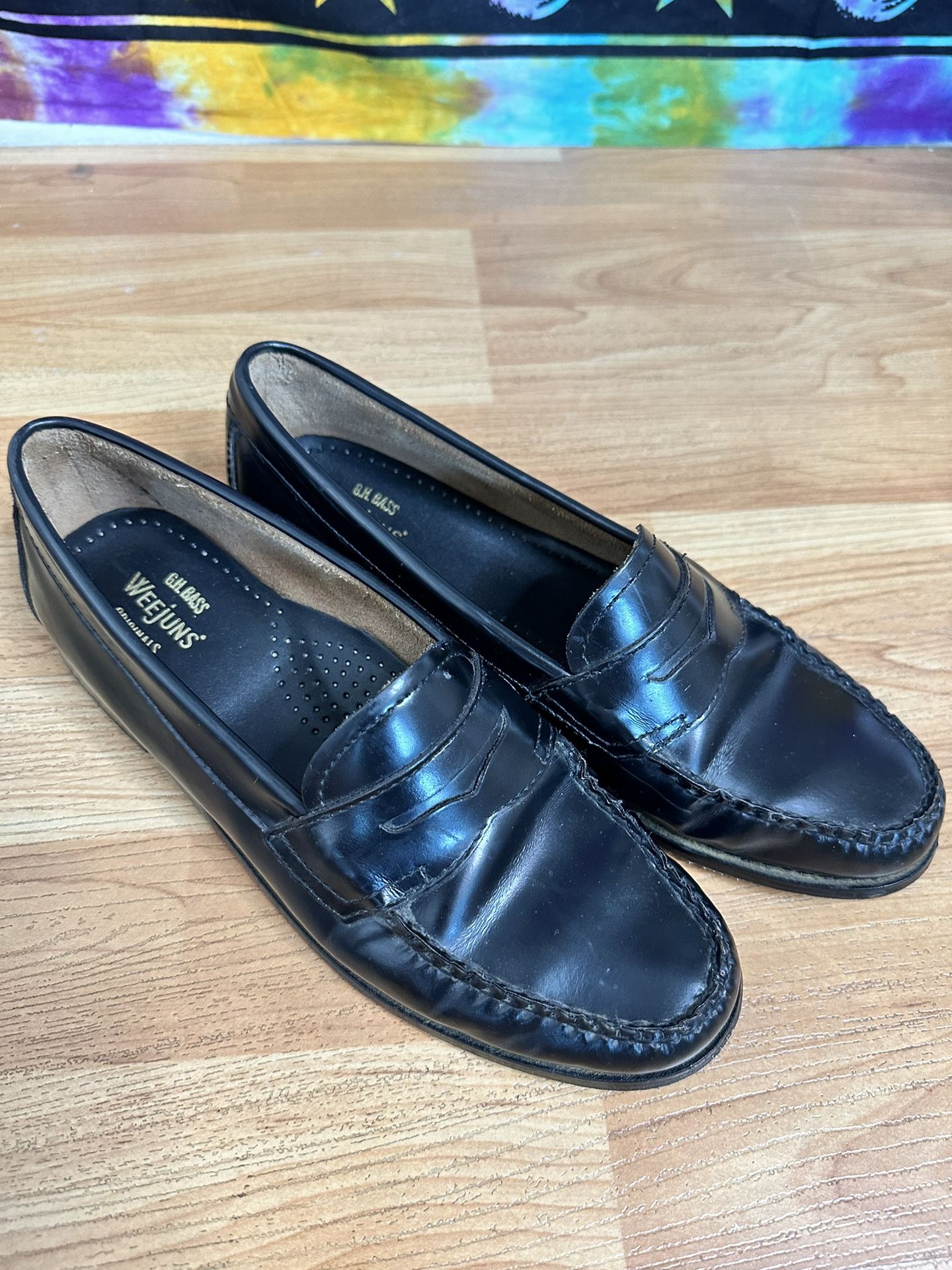 Bass Black Women Loafers