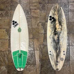 Channel Islands Lost Mayhem and DHD surfboard sale