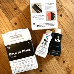 Rit Back to Black Dye Kits