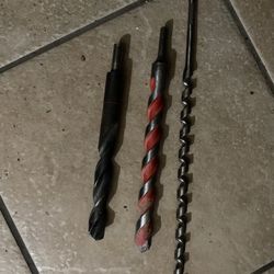Large Assorted Drill Bits 
