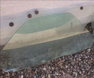 1973 el camino door and back glass