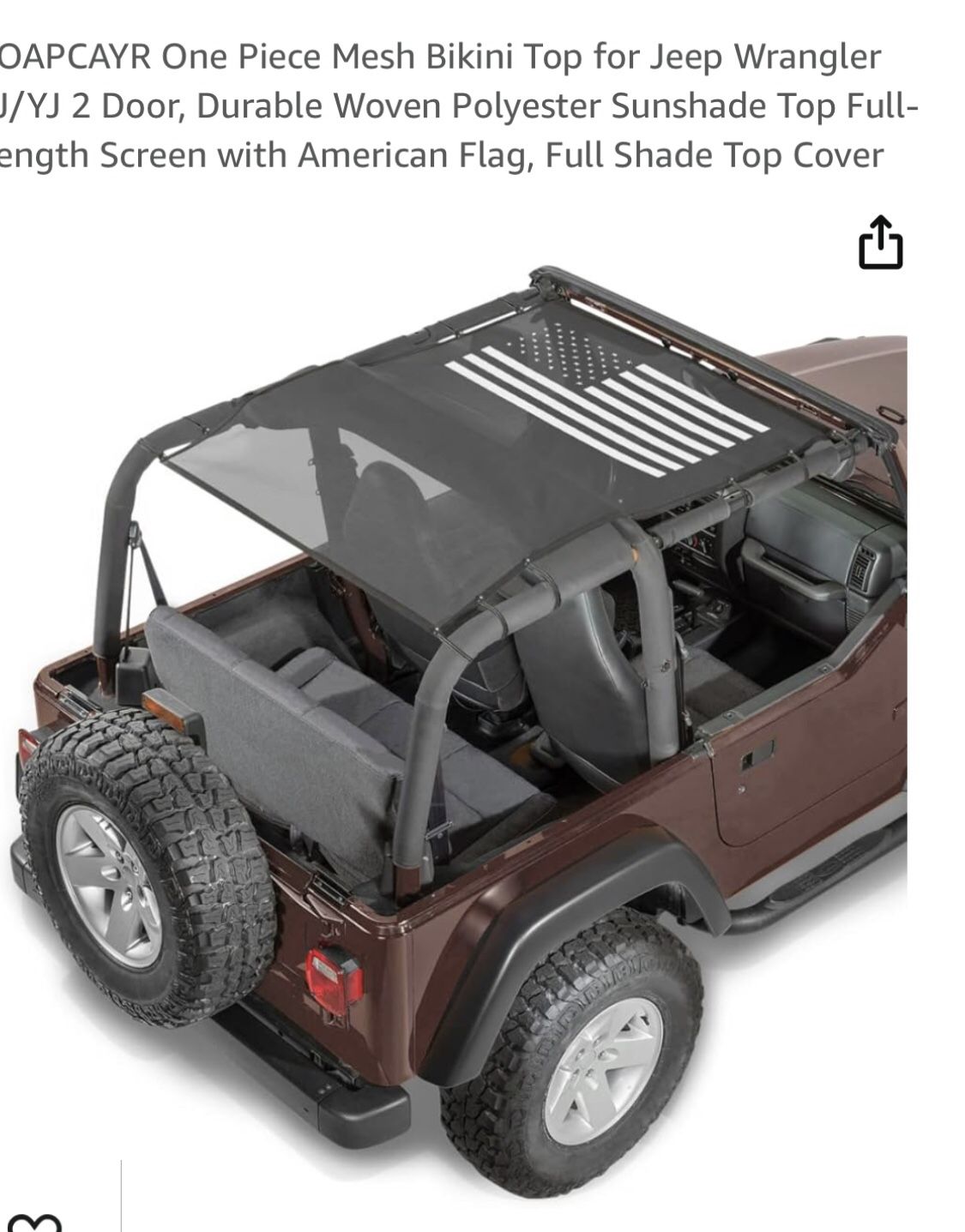 Top Cover For Jeep