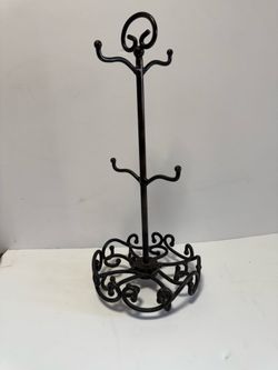 The object in the selected region is a Princess House Meridian Collection Metal Mug Tree