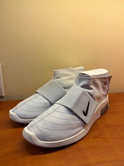 Nike Air Fear of God Moc Pure Platinum Black Sail