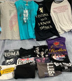16 Assorted Graphic T-Shirts - $15 for all