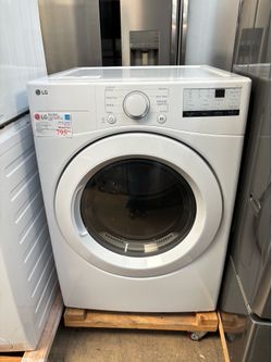 New! LG 7.4 Cu Ft Gas Dryer
