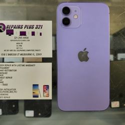 Unlocked Purple iPhone 12 64gb