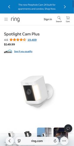 Ring Spotlight Cam Plus